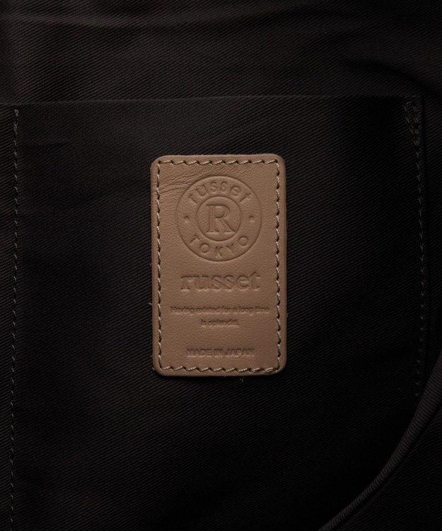 russet 【2025AW新作】シボレザーショルダーバッグ M(CE-1588) Black