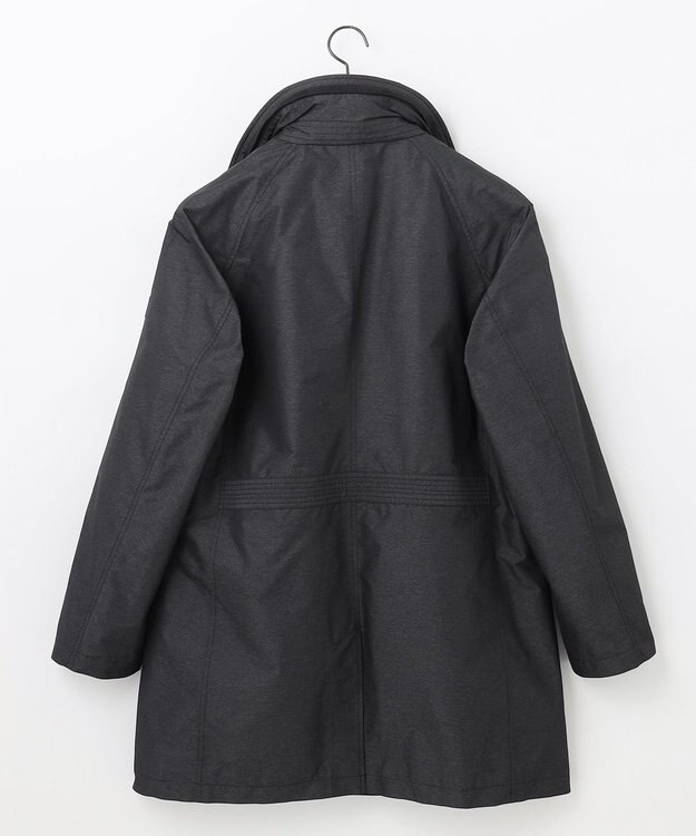 JOSEPH ABBOUD 【3WAY/撥水/INフード/ダウンライナー付】 3WAY高機能ダウンコートインターレースメモリーダウン ダークブラウン系