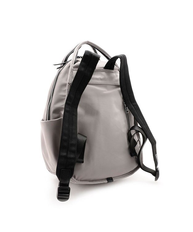 MioFIRANO はっ水軽量ナイロンオーバルハンドルリュック　FIRANO フィラノ GRAY