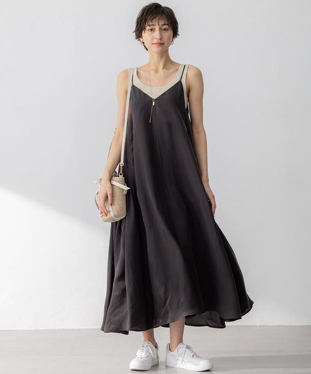 23区 【CLASSY.6月号掲載】インナー タンクトップ ベージュ系