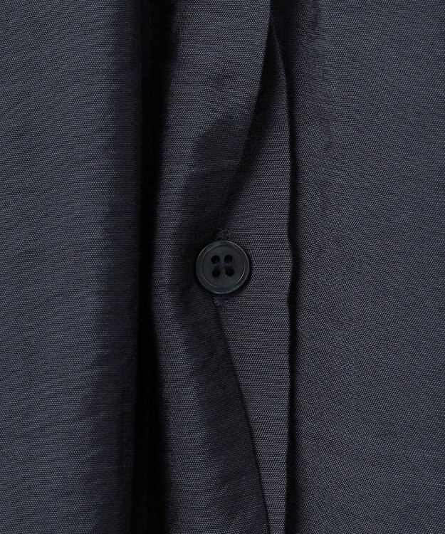 UNFILO 【撥水】ヴィンテージライク ブラウス ネイビー