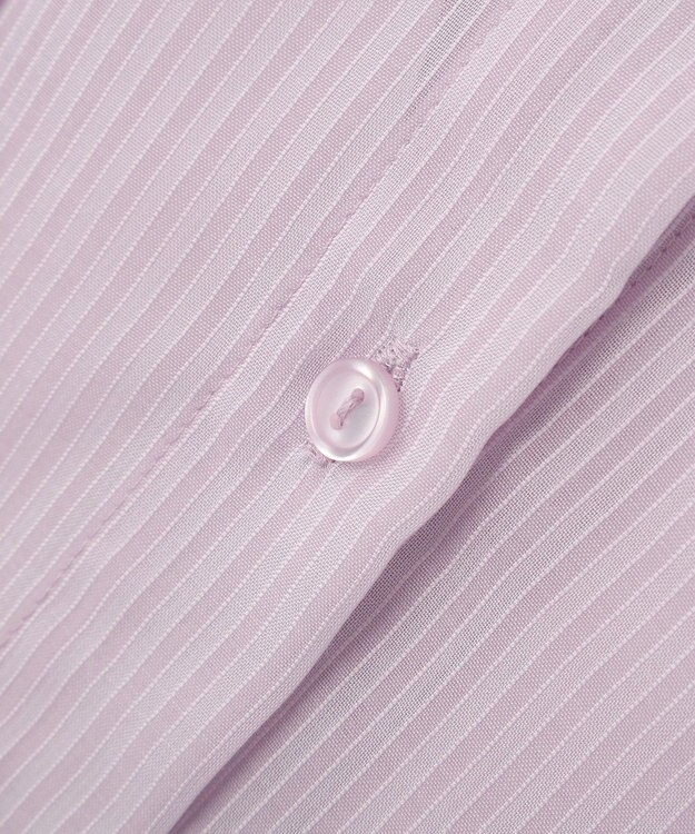 AMERICAN HOLIC ウエストタックシアーストライプシャツ Pink
