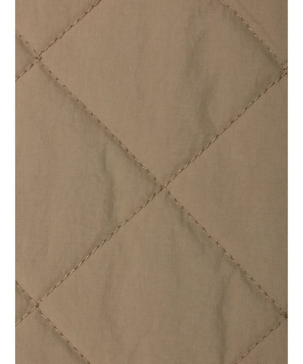 Green Parks キルティングミドル丈コート Beige