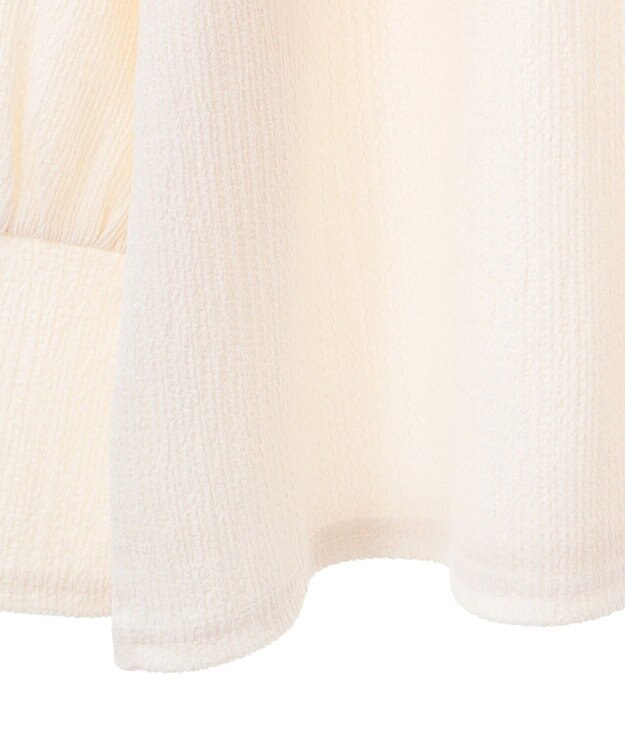 Green Parks ＳＥＴ２点チュールビスチェ＋表面感プルオーバー Orange