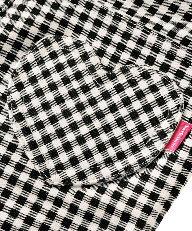 MIKI HOUSE HOT BISCUITS 【80-120cm】 ストレッチシンプルパンツ 黒×白