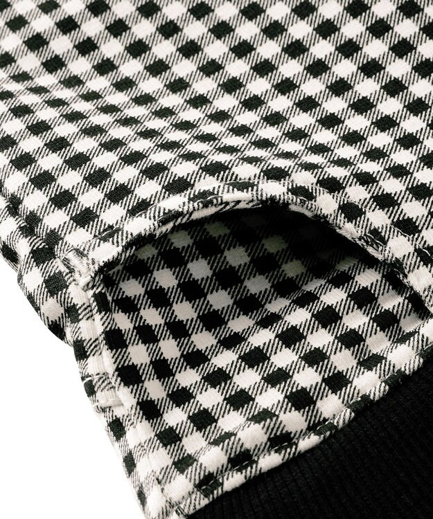 MIKI HOUSE HOT BISCUITS 【80-120cm】 ストレッチシンプルパンツ 黒×白