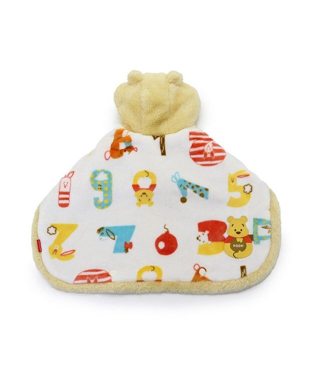 PET PARADISE ディズニー くまのプーさん 着る毛布  《数字柄》 小型犬 イエロー