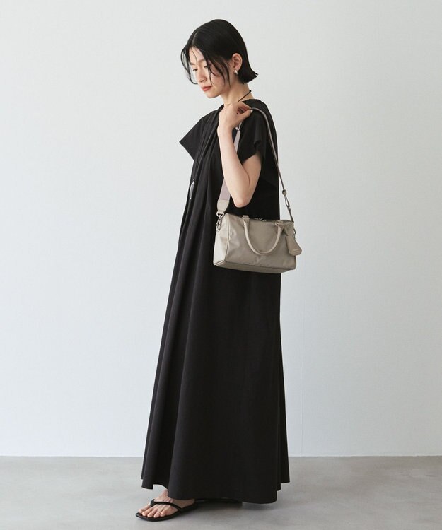 russet 《WEB限定》クラウズナイロン2WAYミニボストンバッグ(CE-1720-WEB) Gray