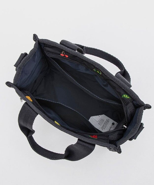 LeSportsac MINI N/S TOTE/ミックスドフルーツエンブロイダリー ミックスドフルーツエンブロイダリー