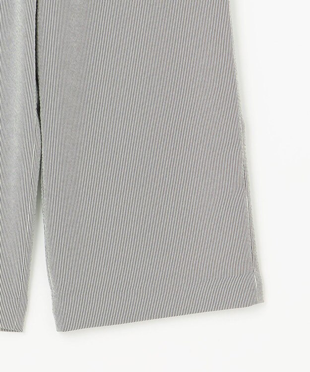 J.PRESS LADIES 【洗える】エアロツイルストライプ イージーパンツ カーキ系