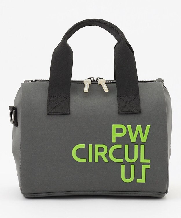 PW CIRCULUS 【UNISEX】PW ロゴ ボストンカートバッグ ゴルフ グレー系