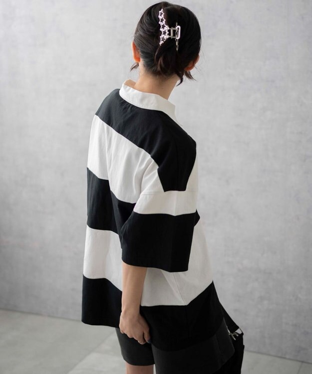 WEGO ビッグラガーシャツ ブラック