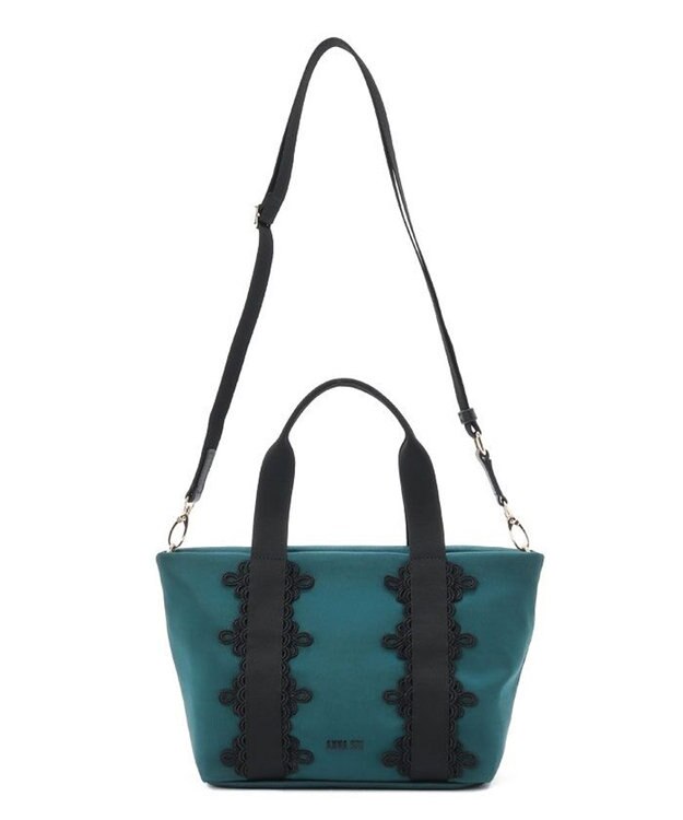 ANNA SUI タフィ トートバッグ（小） ターコイズ