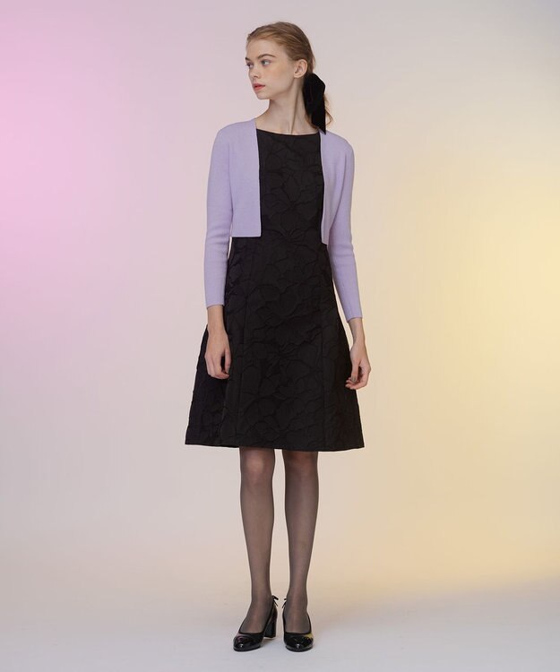 TOCCA 【洗える！】CASHEMERE ボレロ ライラック系