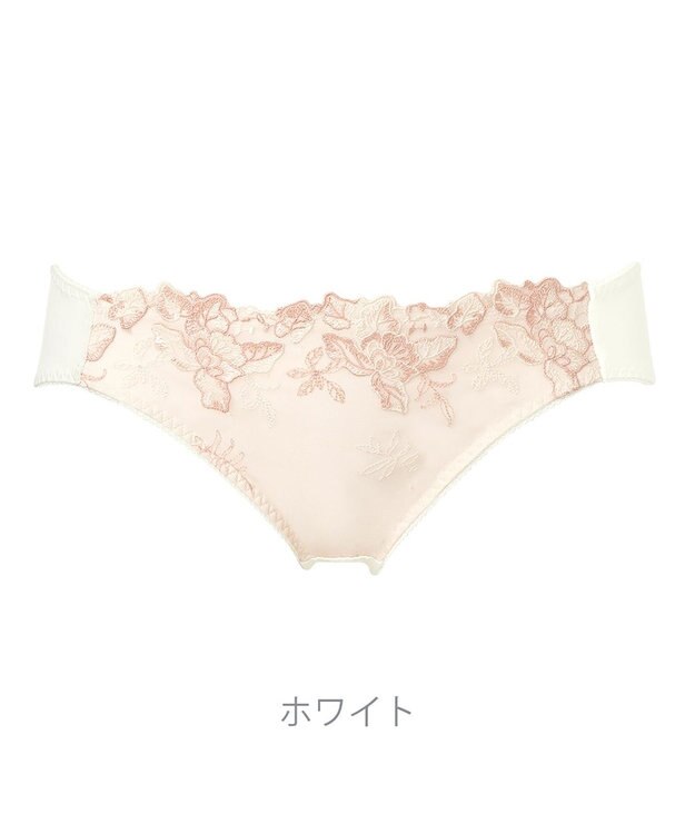 BRADELIS New York 【NuBra】レースエトワール ショーツ デザインヌーブラ ホワイト