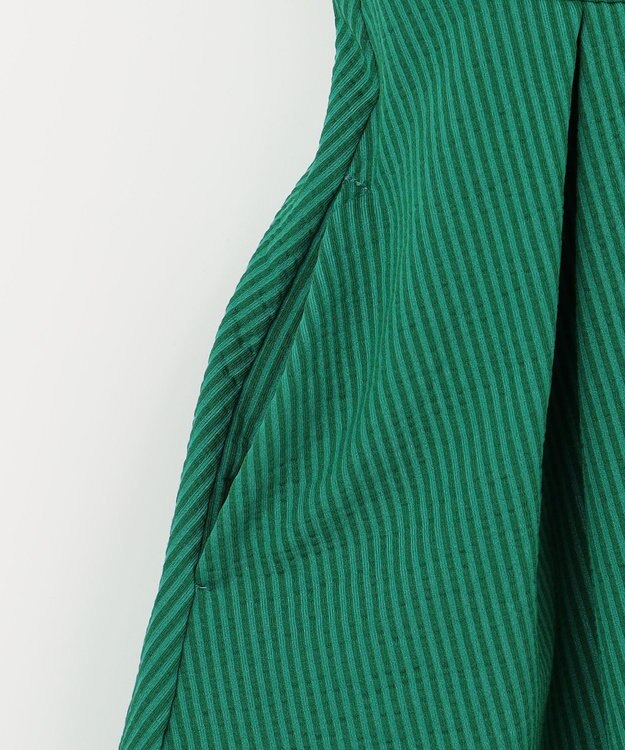 組曲 KIDS 【90-100㎝】ソロナタック ワンピース グリーン系