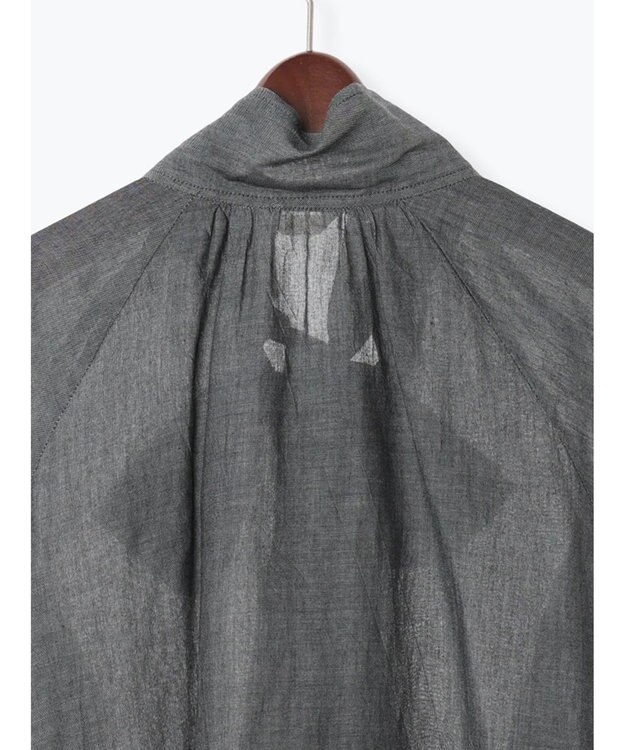 Te chichi シアーデニムボウタイブラウス ブラック