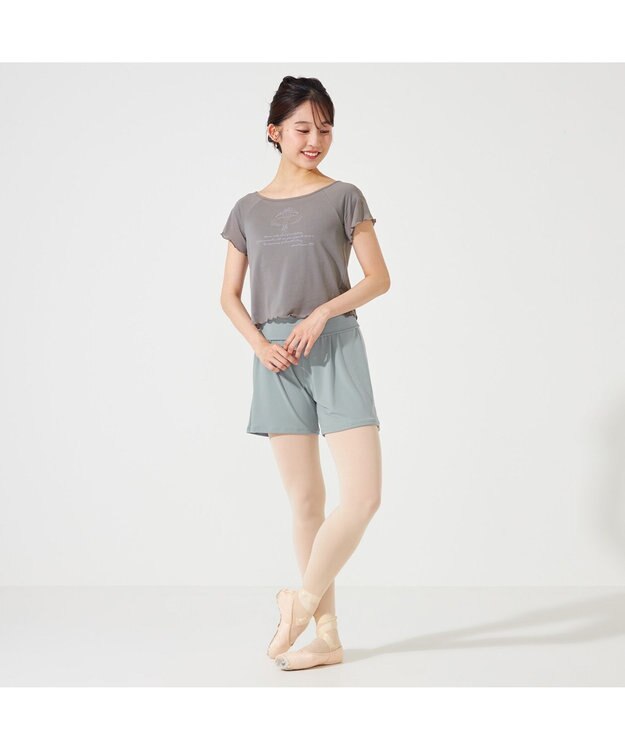 Chacott ハーフパンツ シーグリーン