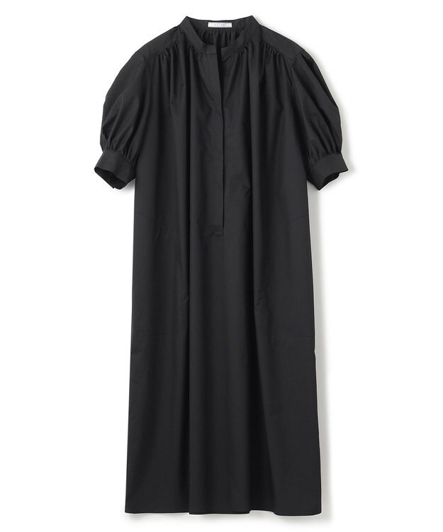 BEIGE， HYDRANGEA / ギャザーワンピース Black