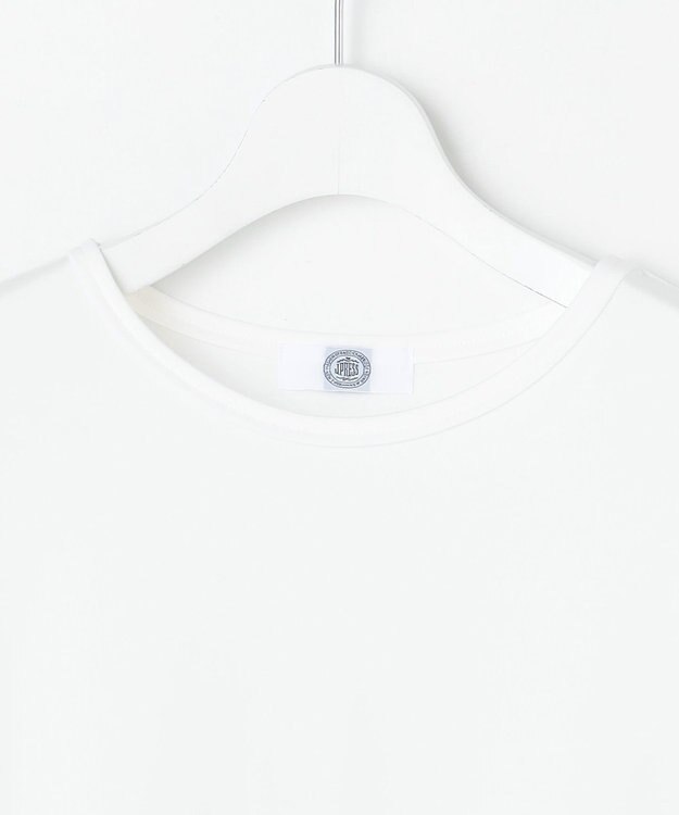 J.PRESS LADIES L レイヤードジャージー Tシャツ カットソー ホワイト系