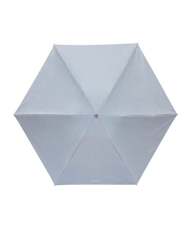 MOONBAT 【 遮光率100％/遮熱/UV/軽量】MACKINTOSH PHILOSOPHY(マッキントッシュフィロソフィー)晴雨兼用日傘 無地 シャンブレーBarbrella バーブレラ 折りたたみ傘 フワクール生地使用 ペールスカイ