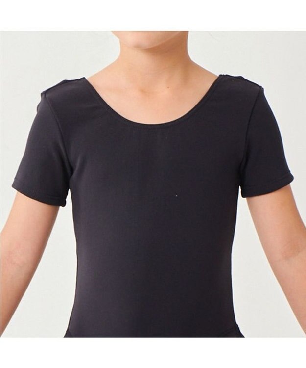 Chacott 半袖スカート付きレオタード（スムース） ベビーピンク