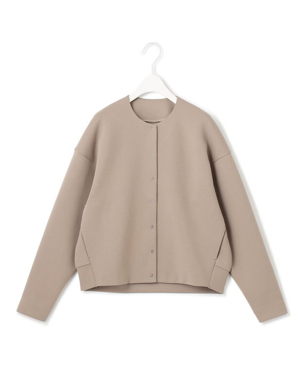 ICB L 【WEB限定カラーあり・洗える】 ヘヴィダンボール カーディガン ライトモカ系