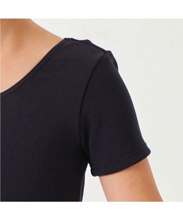 Chacott 半袖スカート付きレオタード（スムース） ベビーピンク