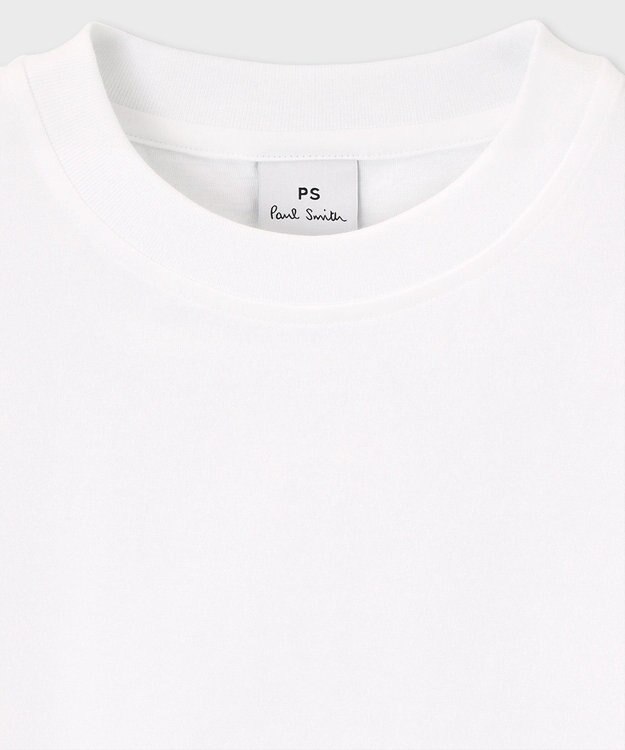 Paul Smith レーススリーブ コンビネーション 半袖カットソー ホワイト