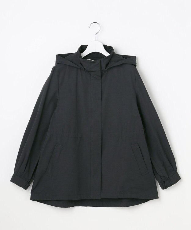 自由区 コットンナイロンタッサー ブルゾン Ⅱ ブラック