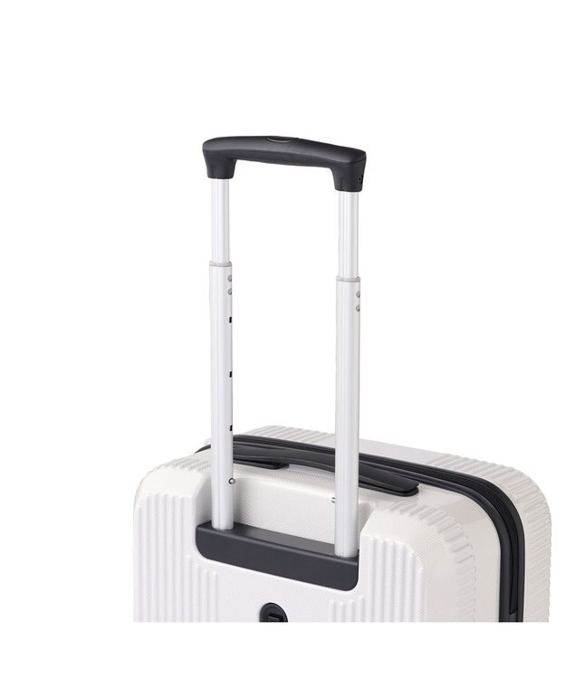 ACE BAGS & LUGGAGE World Traveler ボトムベイ スーツケース 34リットル 2~3泊 3kg 機内持ち込みサイズ キャスターストッパー 双輪キャスター 06951 ワールドトラベラー キャリーケース ホワイトカーボン