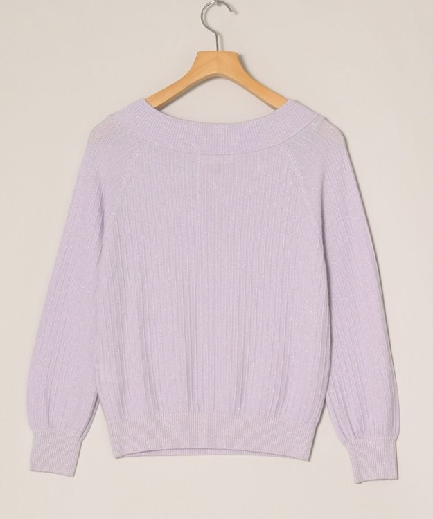 ONWARD Reuse Park 【組曲】ニット春夏 パープル