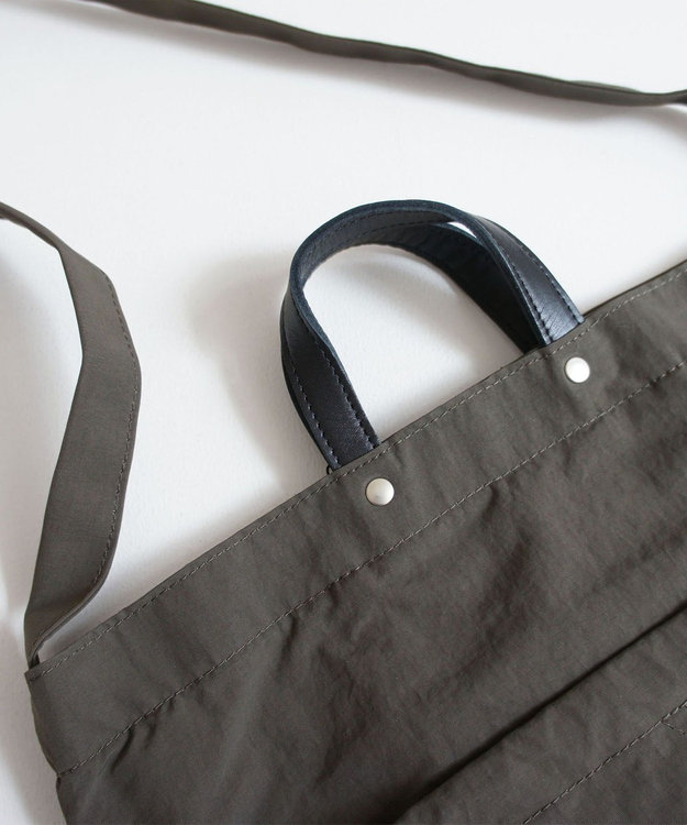 TIDEWAY TUSSER 2WAY TOTE S ブラウン