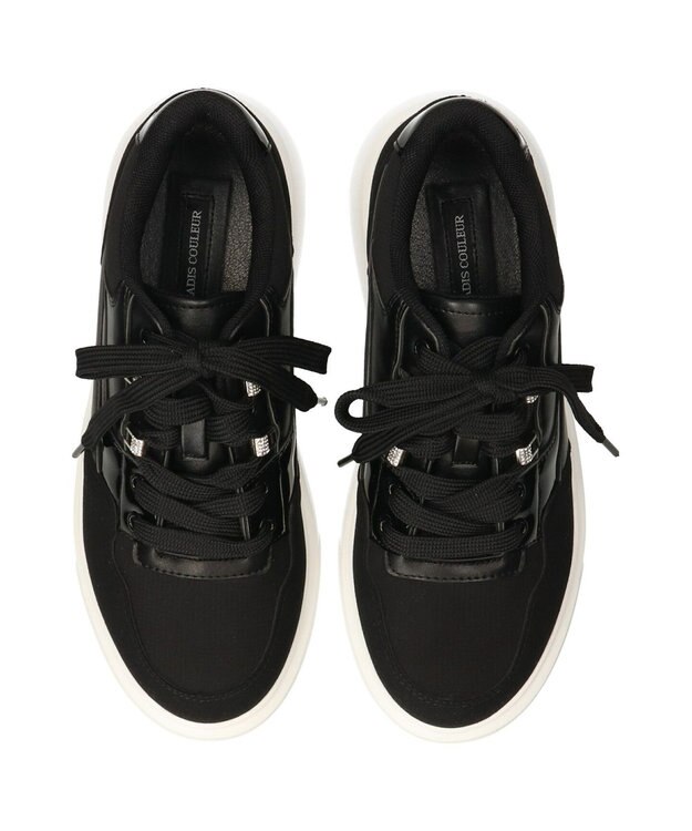 Bridget Birkin 【PARADIS COULEUR】晴雨兼用厚底スニーカー ブラックコンビ