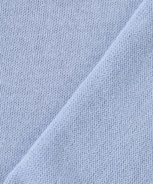 組曲 KIDS 【110-140㎝】リボンカラー カーディガン サックスブルー系