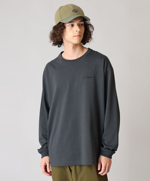 Columbia Columbia/ ロマビスタグラフィックロングスリーブTシャツ /コロンビア Coal