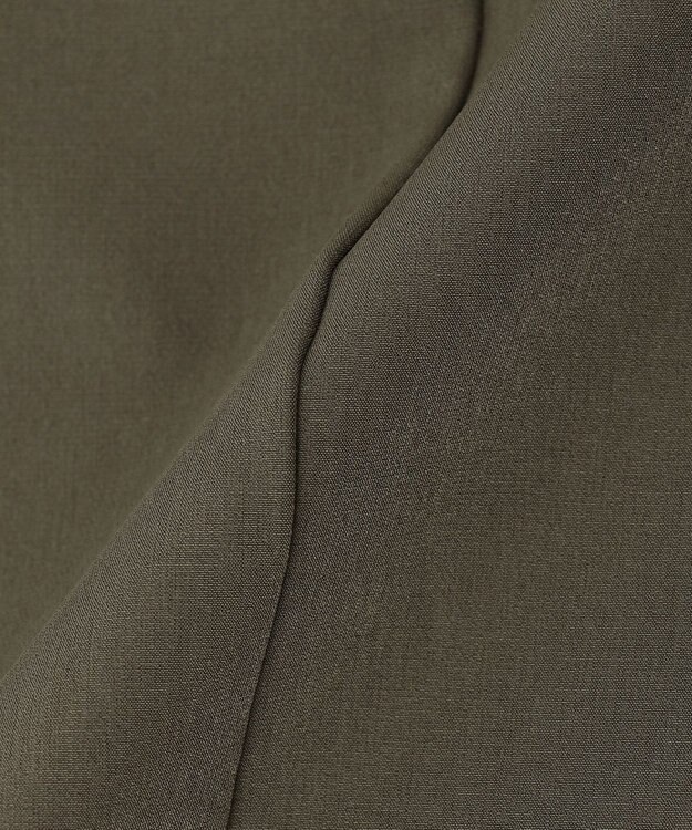 UNFILO 速乾フロントスリットパンツ カーキ系