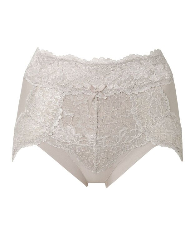 BRADELIS New York 【BRADELIS NewYork peace】おしりPラインレーシーショーツ23  深め 補正ショーツ パールグレージュ