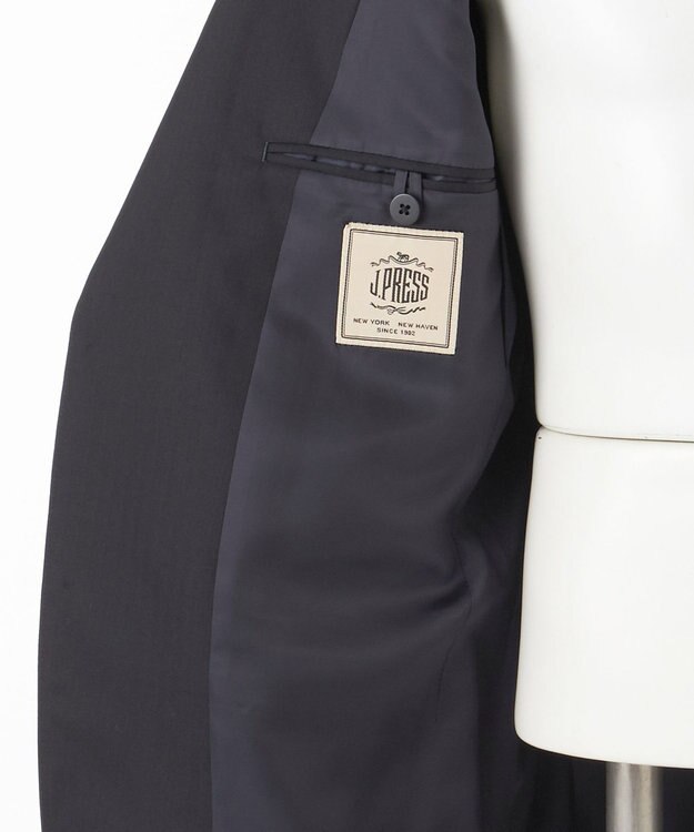 J.PRESS MEN 【ESSENTIAL CLOTHING】シャドーヘリンボン スーツ ネイビー系1