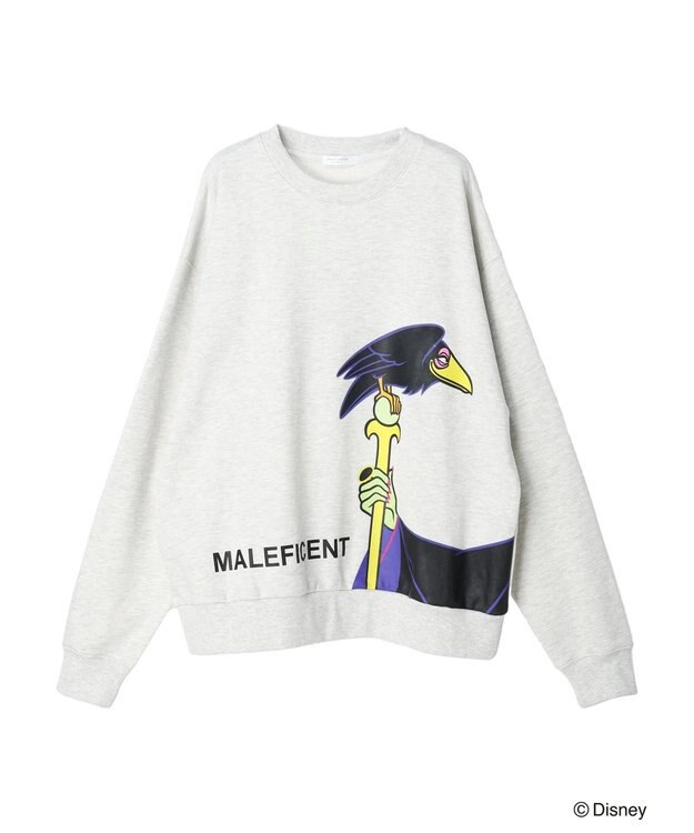 Green Parks Villains／フロントアート裏毛プルオーバー Oatmeal