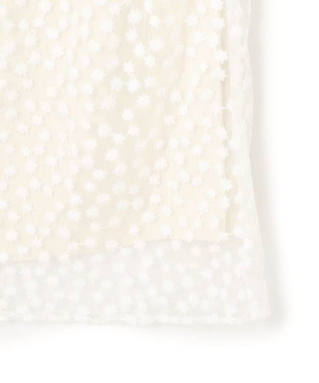 UNFILO L エンブロイダリー レーススカート エクリュ