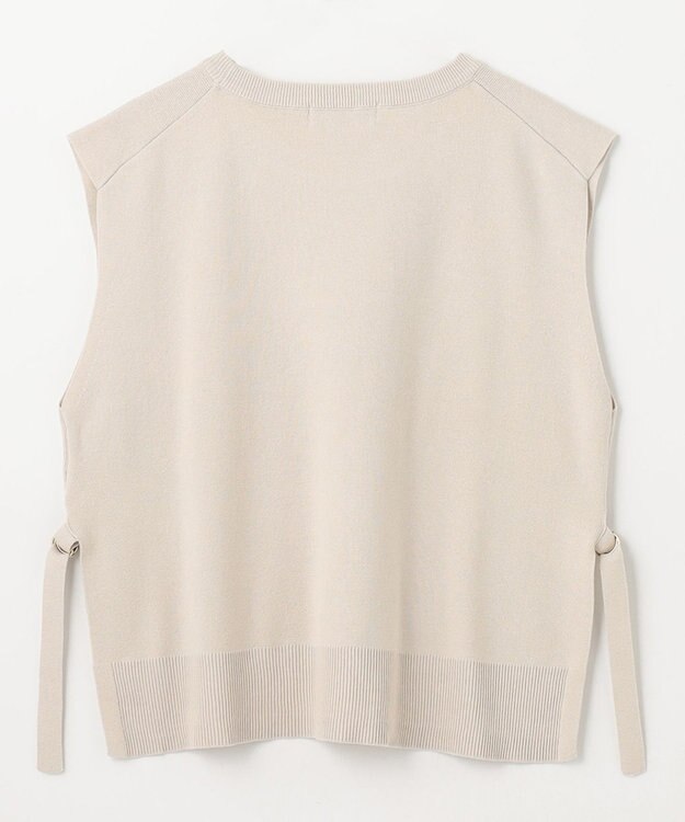 ANY 【洗濯機可】オーガニックコットンベスト グレージュ