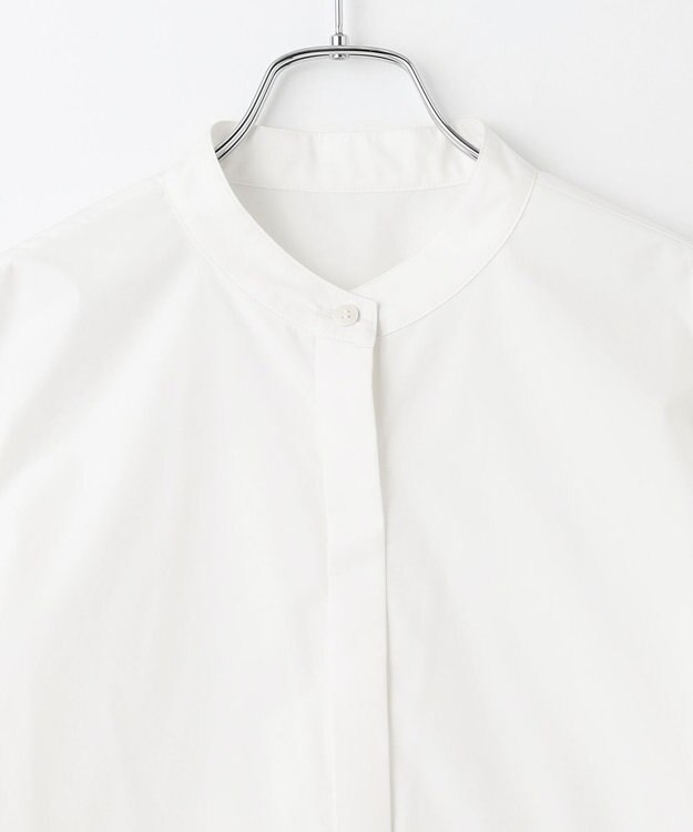 #Newans 【セレモニーにも】2wayタックフレアカラーブラウス ホワイト