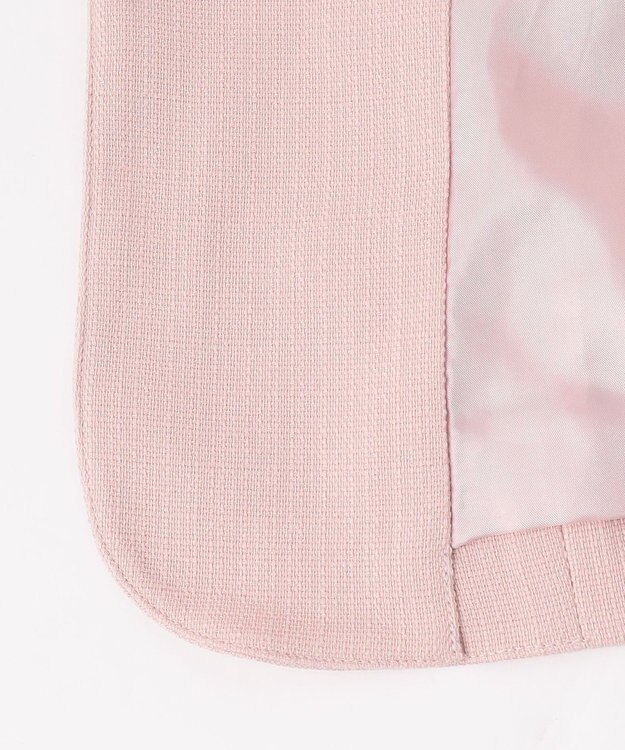 組曲 KIDS  【110-140㎝】 チェックワンピース＆ドビージャケットセット ピンク