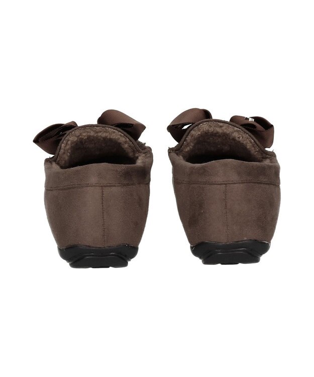 Bridget Birkin 【Bridget Birkin】グログランリボンモカシンシューズ ブラウンスウェード