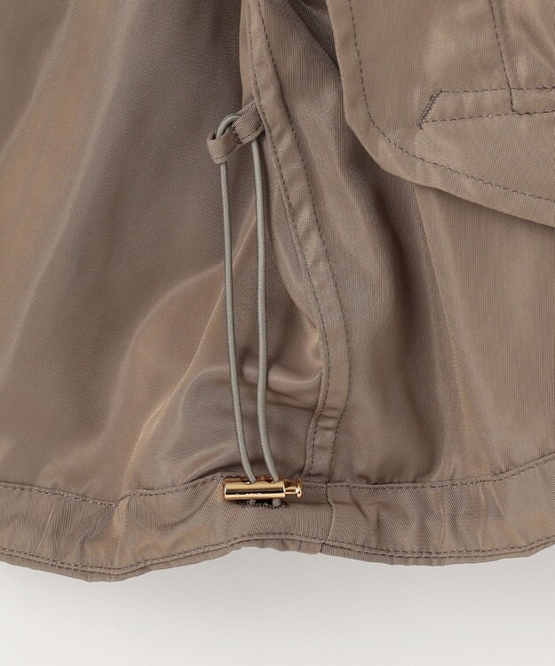 自由区 S 【カタログ掲載・洗える】ブライトメモリーツイル ブルゾン ダークモカ