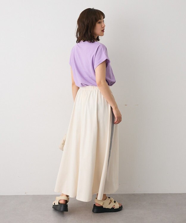 CRAFT STANDARD BOUTIQUE 接触冷感/UVカット/速乾 トラックスカート Ivory