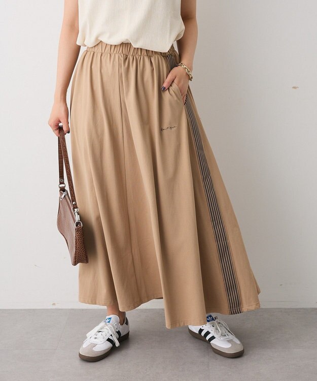 CRAFT STANDARD BOUTIQUE 接触冷感/UVカット/速乾 トラックスカート Beige