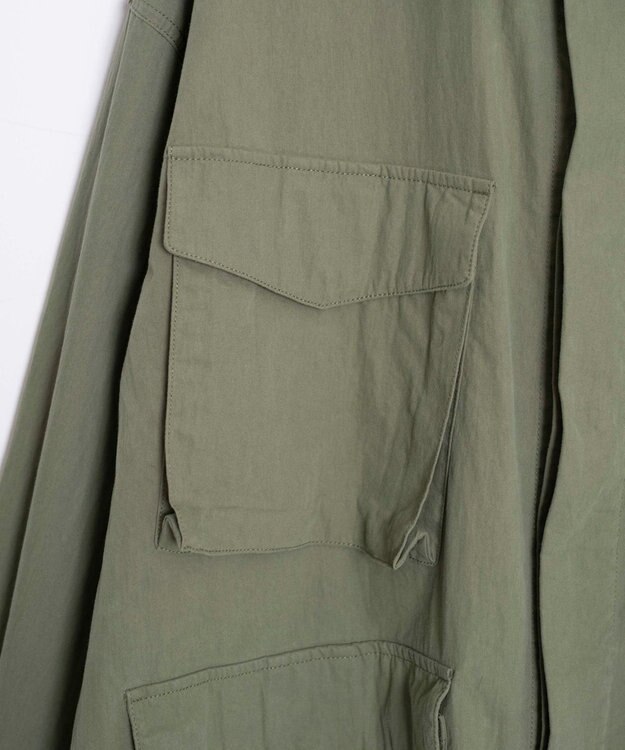 WEGO 【ユニセックス着用ITEM】ファティーグジャケット カーキ