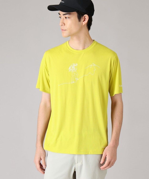 Columbia Columbia/ トレイルラッシュグラフィックショートスリーブTシャツ /コロンビア Ginkgo